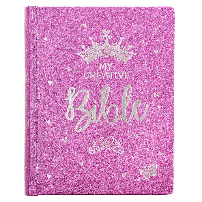 ESV My Creative Bible for Girls Purple Glitter Hardcover