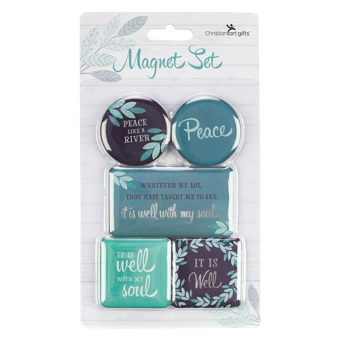 Magnet Set of 5 It is Well