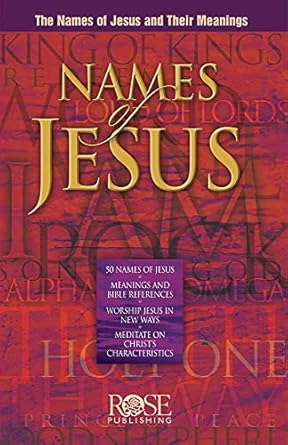 PAMPHLET: Names of Jesus - Morning Star Christian Bookstores