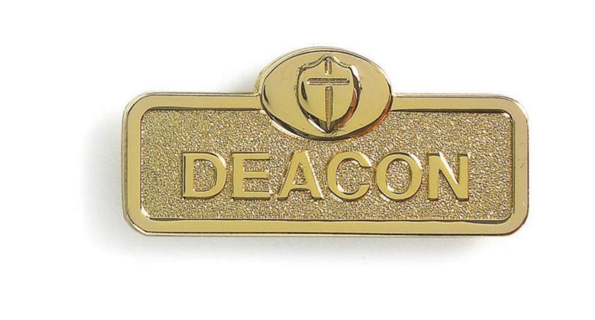 Brass Deacon Badge