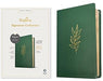 NLT Filament Lg Print Thinline Ref Bible Lthrlke Evergreen - Morning Star Christian Bookstores