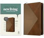 NLT Filament Thinline Ref Bible Messenger Stone & Camel w/Zip - Morning Star Christian Bookstores