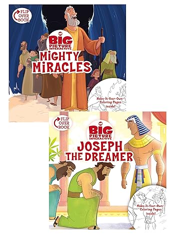 MIGHTY MIRACLES/JOSEPH THE DREAMER FLIP-OVER BOOK