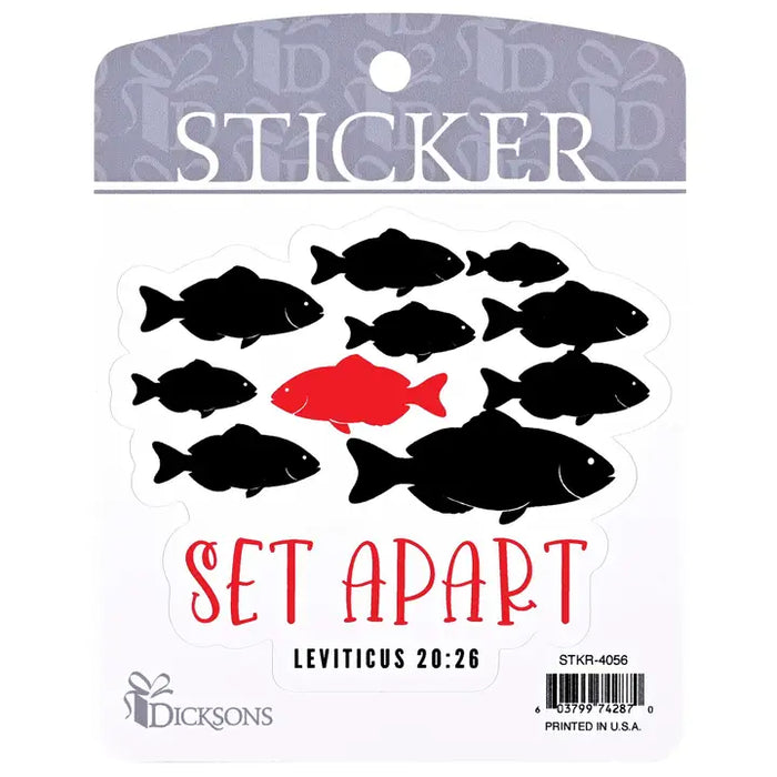 Sticker Set Apart Leviticus 20:26
