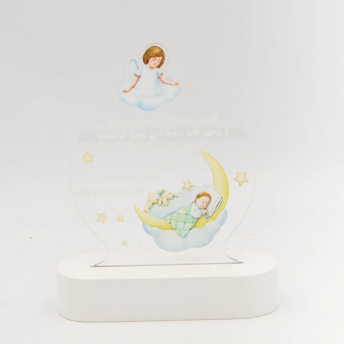 "Now I Lay Me Down to Sleep" Lighted Prayer Display
