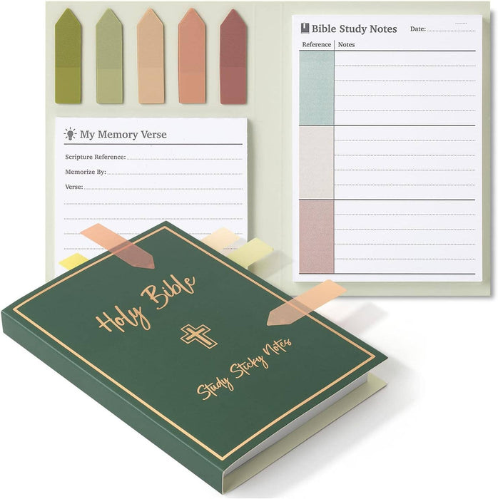 Holy Bible Study Sticky Notes, 225 pcs