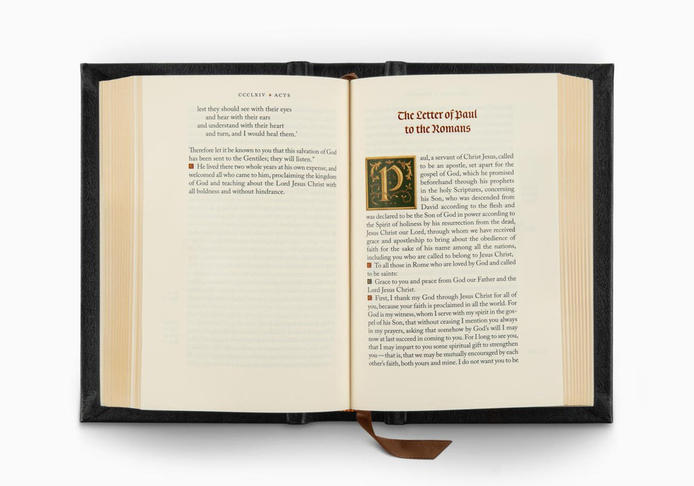 ESV New Testament with Illuminated Drop Caps: William Tyndale Commemorative Edition, TruTone over Board