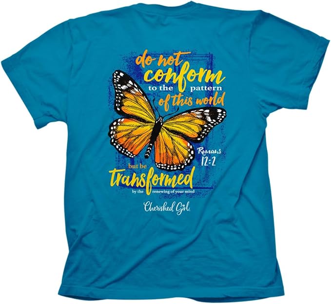 Cherished Girl Adult T - Transformed Butterfly