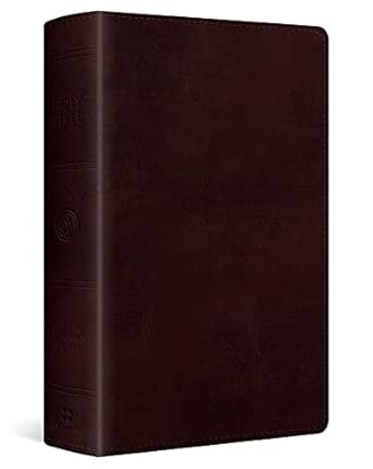 ESV Large Print Personal Size Bible TruTone Mahogany - Morning Star Christian Bookstores