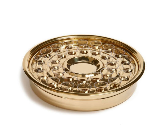 REMEMBRANCEWARE BRASS ONE-PASS TRAY & DISK - Morning Star Christian Bookstores