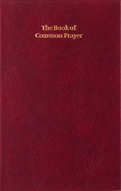Book of Common Prayer Enlarged Ed Burgundy