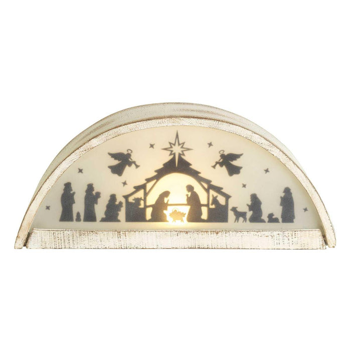 Lighted LED Nativity 1 Piece Holy Family Decor 15"