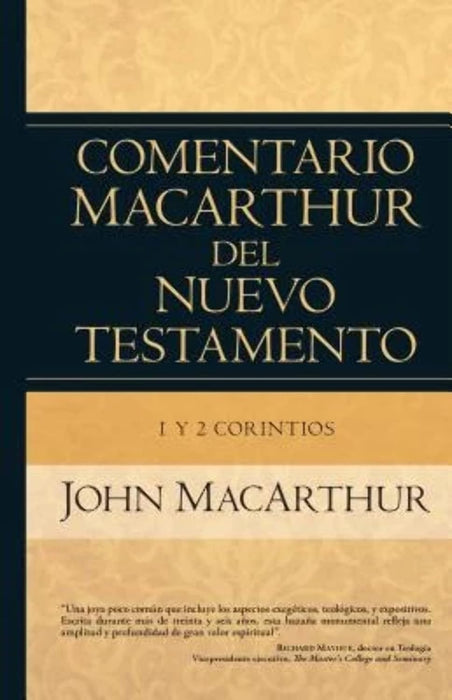 1 y 2 Corintios Comentario MacArthur del N.T.