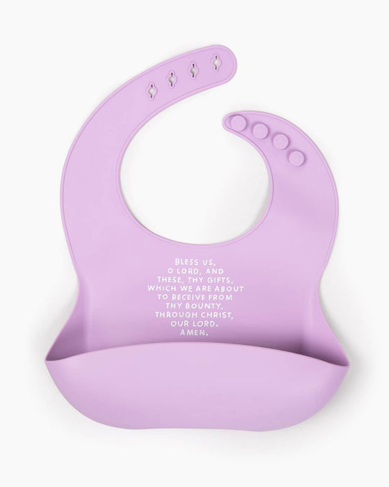 Meal Blessing Bib | BPA Free Bib | Gift For Baby - Morning Star Christian Bookstores