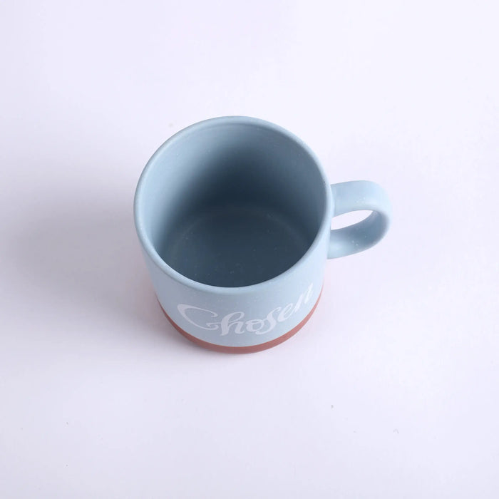 13 oz Mug - Chosen  - Light Blue - Morning Star Christian Bookstores