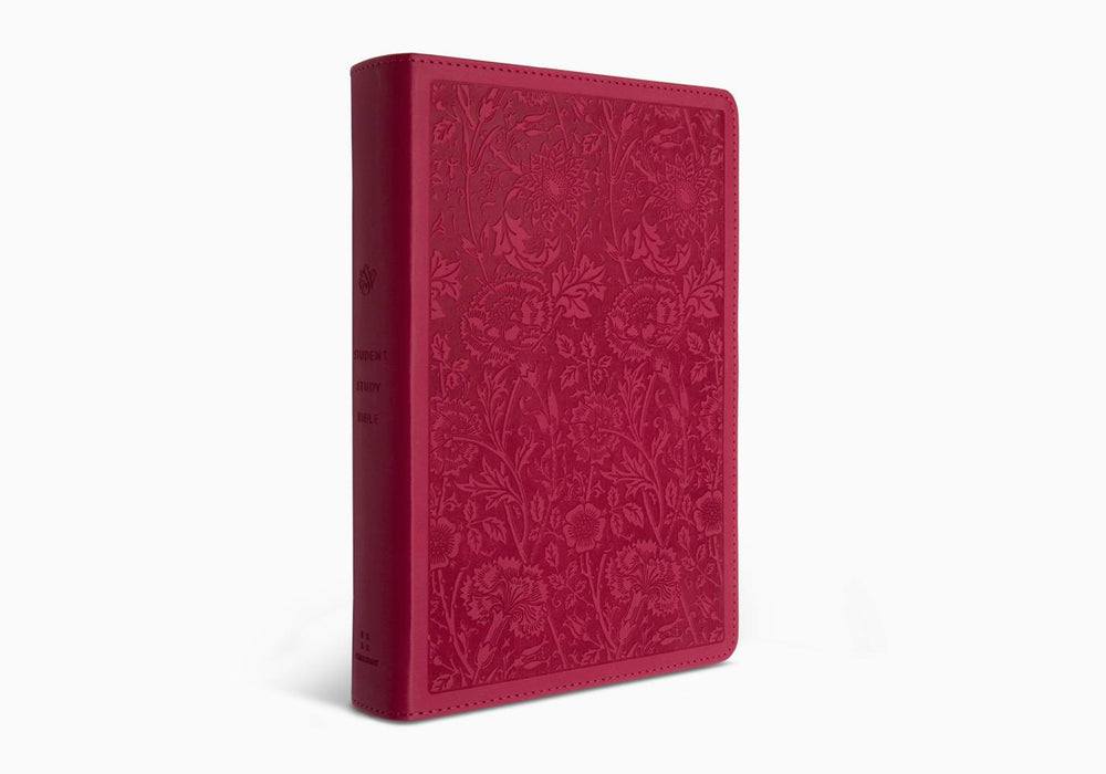 ESV Student Study Bible® TruTone®, Berry, Floral Design