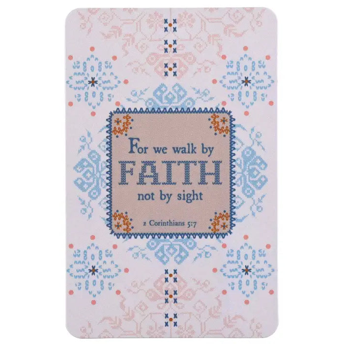 Pocketcard For We Walk By Faith Not By