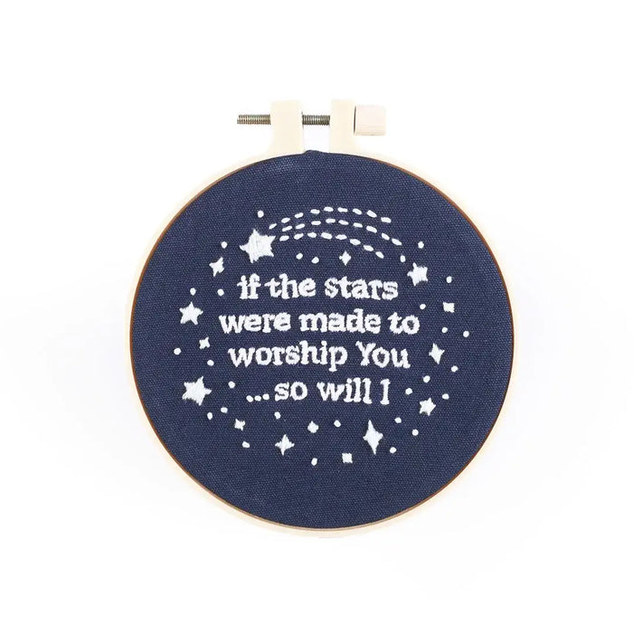 Embroidery Kit - If the Stars - Morning Star Christian Bookstores