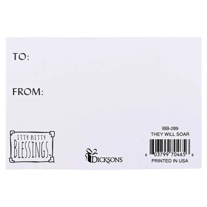 Itty Bitty Card 3x2 Eagle Isaiah 40:31