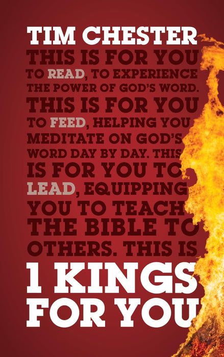 1 Kings for You -by Tim Chester