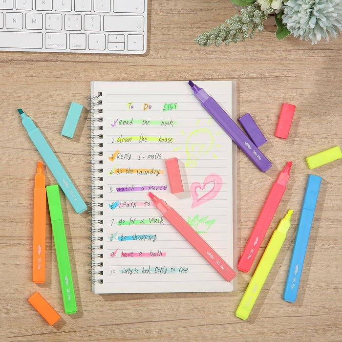 Mr. Pen Aesthetic Highlighters, 8 pcs Bright