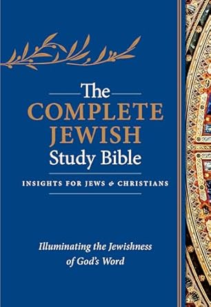 THE COMPLETE JEWISH STUDY BIBLE BLUE FLX