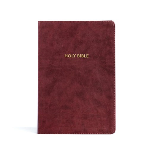 KJV Rainbow Study Bible Burgundy LT - Morning Star Christian Bookstores