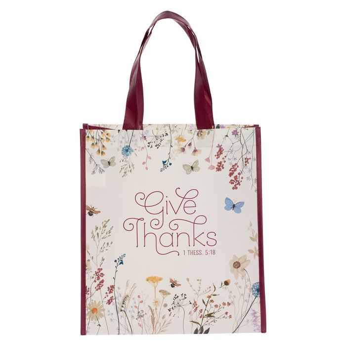 TOTE BAG GIVE THANKS