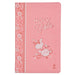 Pink Faux Leather NLT Baby Keepsake Bible for Girls - Morning Star Christian Bookstores