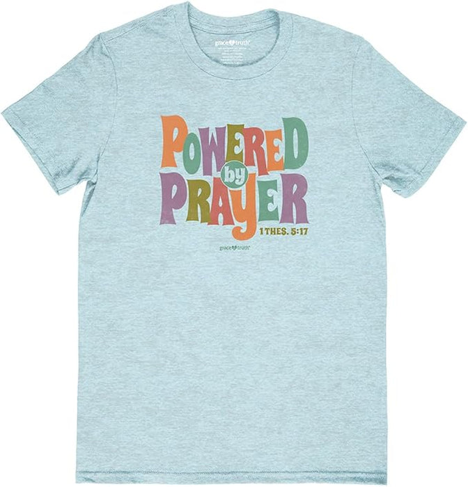 Grace & Truth Women's T-Powered By Prayer