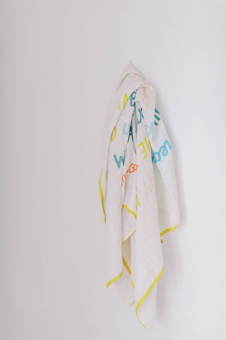 Psalm 139 Muslin Baby Blanket
