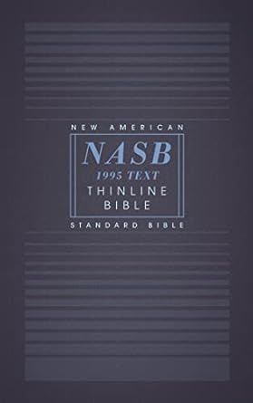 NASB Thinline Bible Paperback Red Letter Edition, 1995 Text
