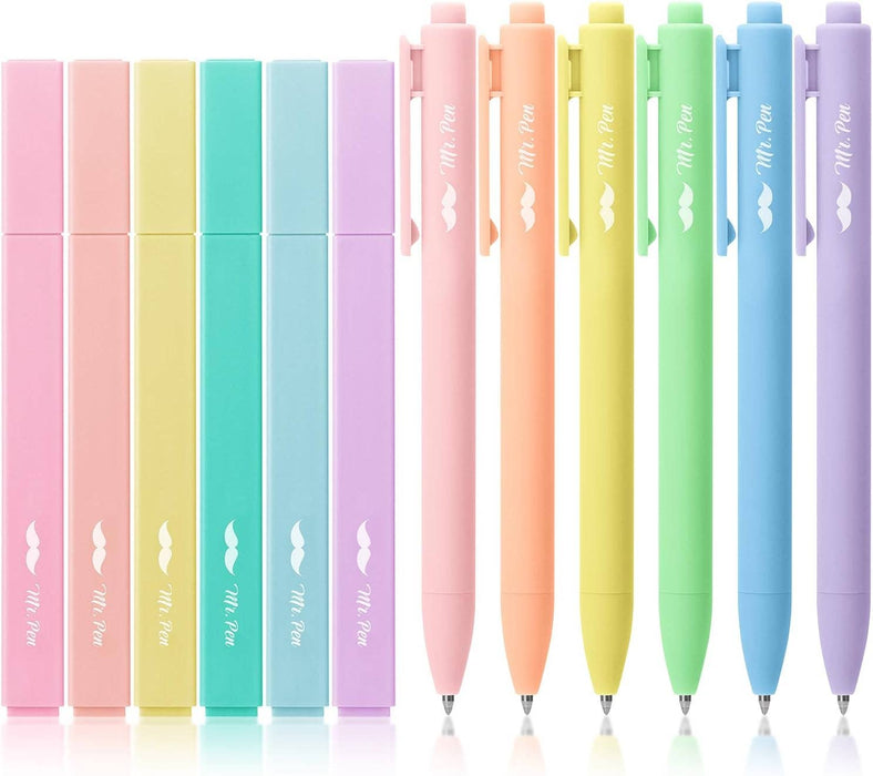 Mr. Pen Aesthetic Highlighters and Gel Pens