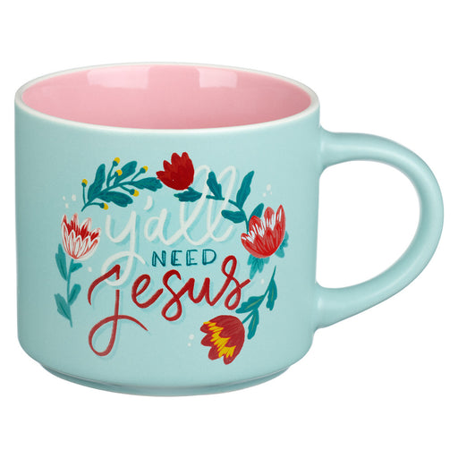 Mug Ceramic Y'all Need Jesus - Morning Star Christian Bookstores