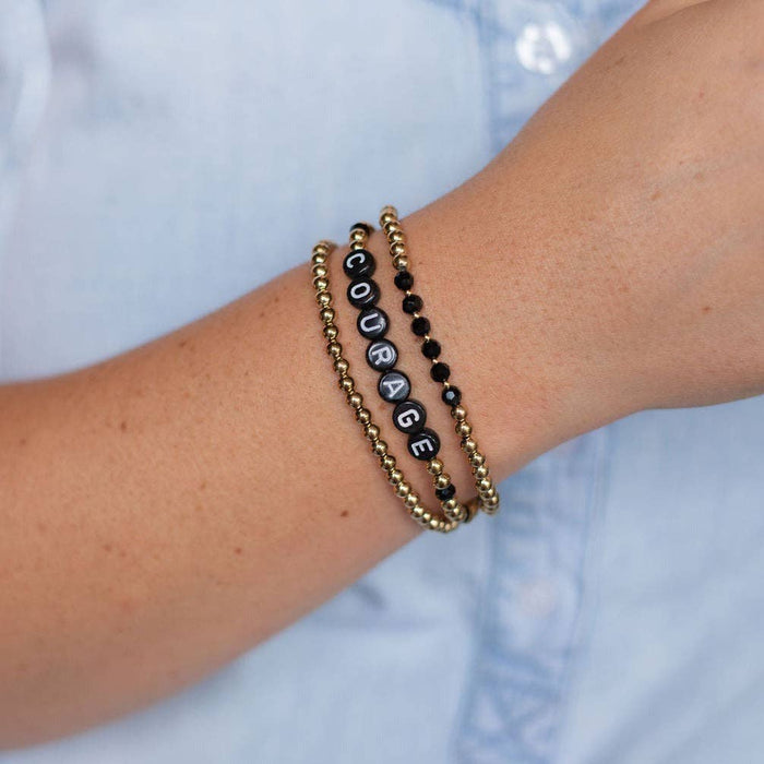 Courage Stack Bracelet - Morning Star Christian Bookstores