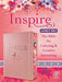 NLT Inspire Catholic Bible HC Rose Leatherlike - Morning Star Christian Bookstores