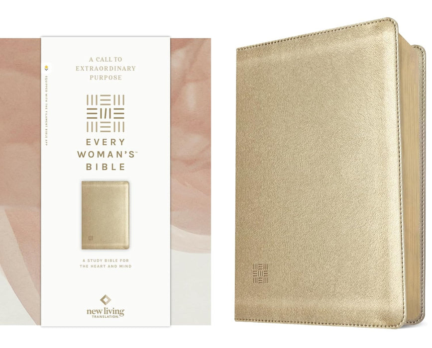 NLT Every Woman’s Bible, Filament-Enabled Edition LTHRL, Soft Gold