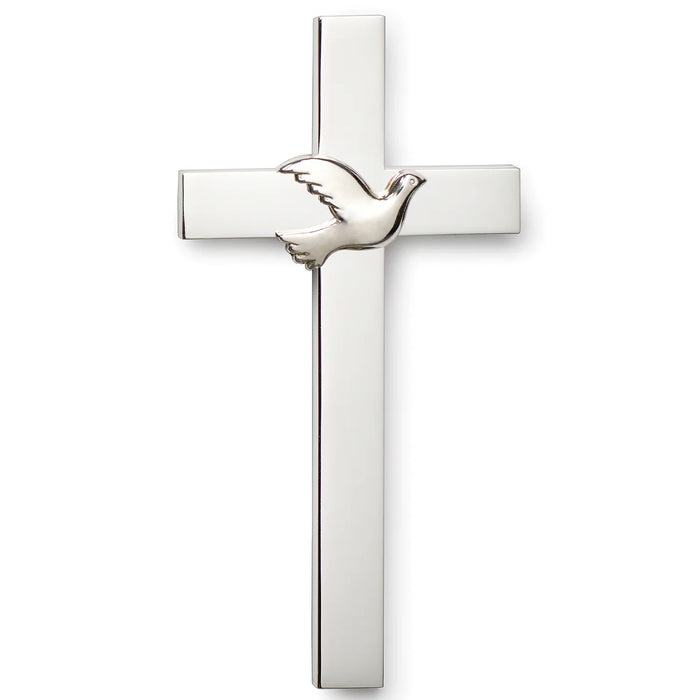 Caroline Collection Confirmation Wall Cross with Holy Spirit Dove
