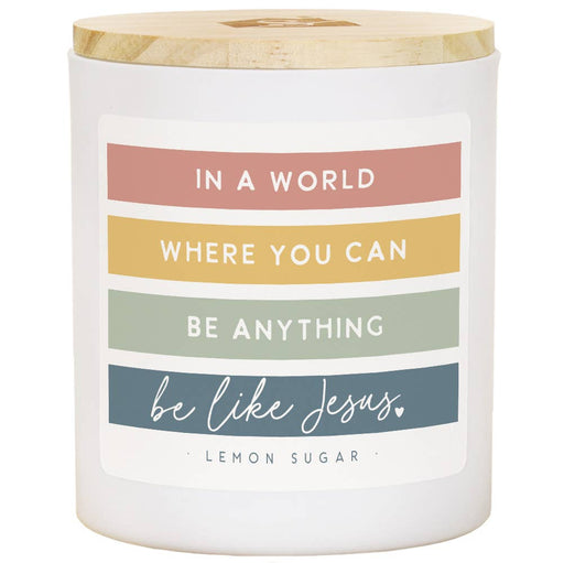 Be Like Jesus Candle - Lemon Sugar CDL1087 - Morning Star Christian Bookstores