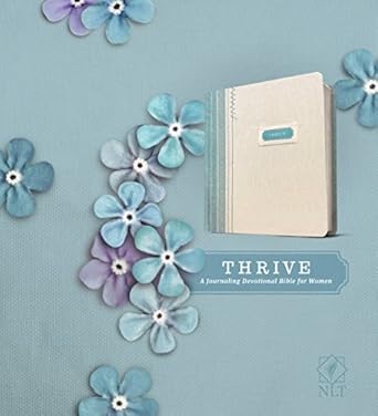 NLT THRIVE Devotional Bible For Women Cloth over Board