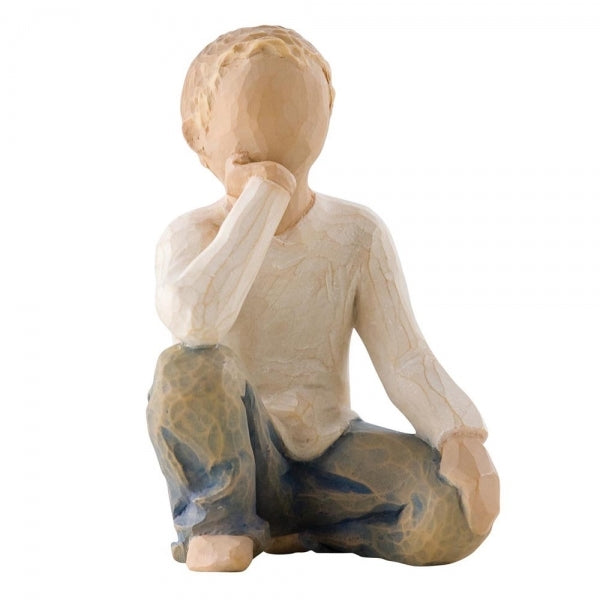 Inquisitive Child Willow Tree Figurine