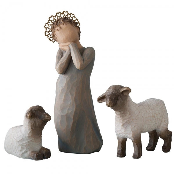 Little Shepherdess Willow Tree Figurine