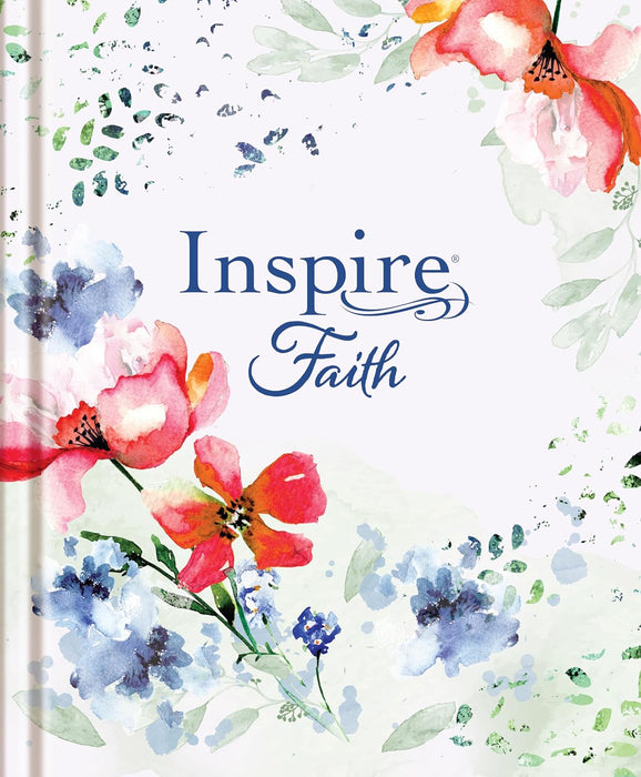 NLT Inspire FAITH Bible LP, Filament-Enabled Edition HC Cloth, Wildflower Meadow
