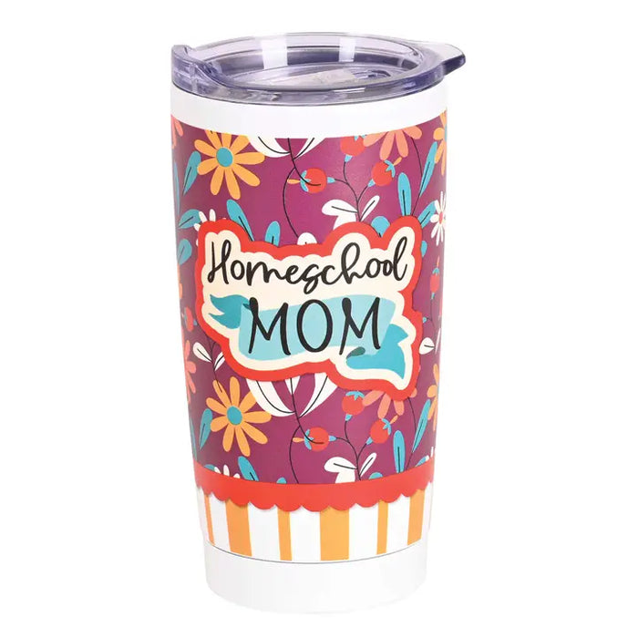 Tumbler - Homeschool Mom - White