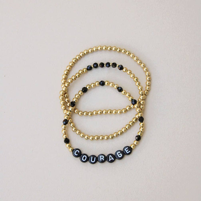Courage Stack Bracelet - Morning Star Christian Bookstores