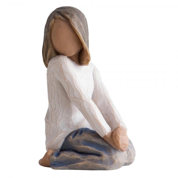 JOYFUL CHILD - DARKER WILLOW TREE FIGURINE