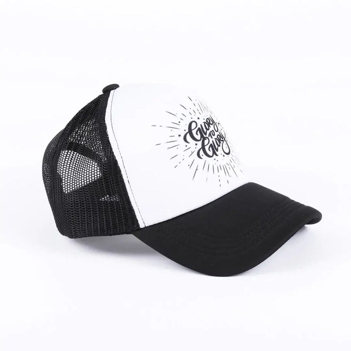 Hat - Black/White - Glory to Glory - Morning Star Christian Bookstores