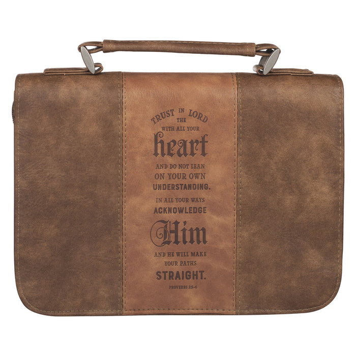Bible Cover MD Brown Trust In The Lord Prov 3:5