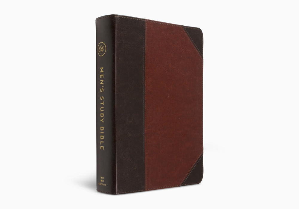 ESV Men's Study Bible TruTone®, Brown/Cordovan, Portfolio Design