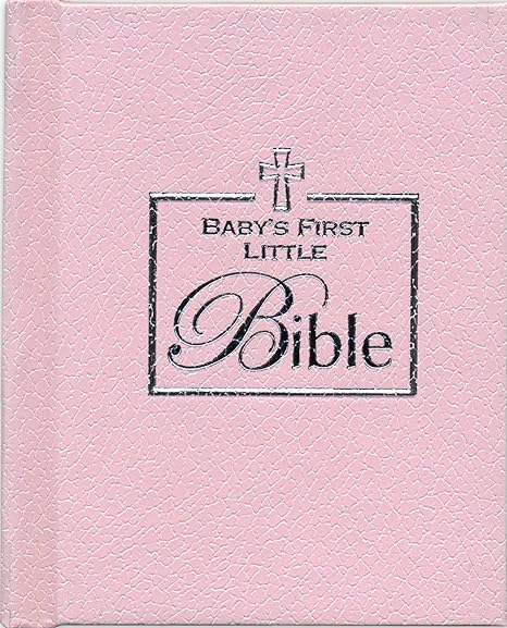 BABY'S FIRST BIBLE PINK